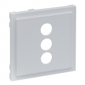 Μετώπη Πρίζας 3RCA Αλουμίνιο Seano™ 765286 LEGRAND