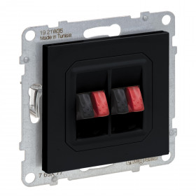 Πρίζα Ηχείων 2 Εξόδων Μαύρο Seano™ 765377 LEGRAND