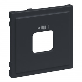 Μετώπη Πρίζας USB Διπλής Ανθρακί Seano™ 765427 LEGRAND