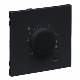 Μετώπη Ηλεκτρονικού Θερμοστάτη Χώρου Ανθρακί Seano™ 765451 LEGRAND