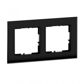 Πλαίσιο 2 Θέσεων Smoked Glass Seano™ 766112 LEGRAND