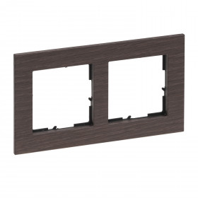 Πλαίσιο 2 Θέσεων Dark Oak Seano™ 766132 LEGRAND