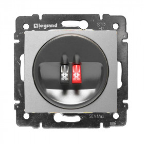 Πρίζα Ηχείων 1 Εξόδου Αλουμίνιο Valena™ 770223 LEGRAND