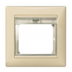 Πλαίσιο 1 Θέσης Με Κάπάκι Κρέμ IP44 Valena™ 774350 LEGRAND