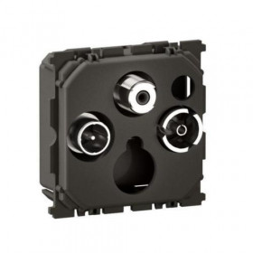 Μηχανισμός Πρίζας TV/RD/SAT Διέλευσης Celiane™ CM0378 LEGRAND