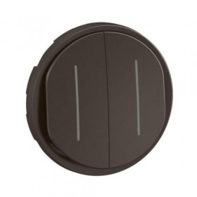 Μετώπη 2 Πλήκτρων Μαύρο Ένδειξης Κατάστασης Celiane™ CN2007 LEGRAND