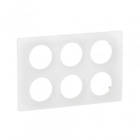 Πλαίσιο 6 Θέσεων Σε 2 Σειρές Λευκό Enamelled Celiane™ CP0010 LEGRAND
