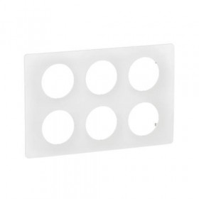 Πλαίσιο 6 Θέσεων Σε 2 Σειρές Λευκό Enamelled Celiane™ CP0010 LEGRAND
