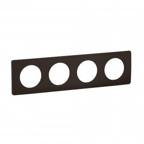 Πλαίσιο 4 Θέσεων Μαύρο Mat Celiane™ CP0104 LEGRAND