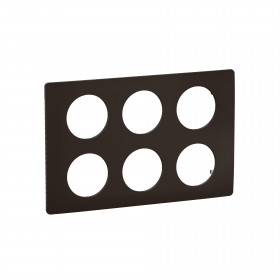 Πλαίσιο 6 Θέσεων Σε 2 Σειρές Μαύρο Mat Celiane™ CP0110 LEGRAND