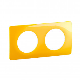 Πλαίσιο 2 Θέσεων Κίτρινο Saffron Celiane™ CP0402 LEGRAND