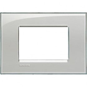 Πλαίσιο 3 Στοιχείων Cold Grey LNA4803KG BTICINO