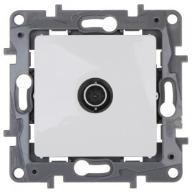 Πρίζα TV Διέλευσης Λευκή Niloe™ NP LEGRAND