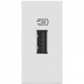 Πρίζα Φόρτισης USB TypeA 1 Στοιχείου Λευκό RW4190A BTICINO