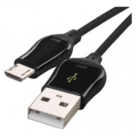 Καλώδιο Φόρτισης USB TypeA Σε Micro USB 1m Μαύρο SM7004B EMOS