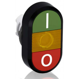 Κεφαλή Διπλού Μπουτον 0-I Για Φωτεινή Λειτουργία MPD2-11Y ABB