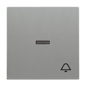 Μετώπη 1 Πλήκτρου Σύμβολο Κουδούνι Meteor 1789KI-803 BUSCH-JAEGER/ABB