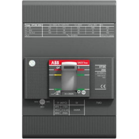 Αυτόματος Διακόπτης Ισχύος 3P 80A 36kA XT3N250 TMD80-800 3p FF ABB