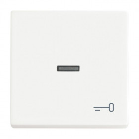 Μετώπη 1 Πλήκτρου Σύμβολο Κλειδί Λευκό Soft 1789TR-884 BUSCH-JAEGER/ABB