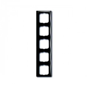 Πλαίσιο 5 Θέσεων Μαύρο 2515-95-507 Basic55 ABB