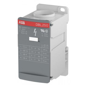 Μπλόκ Διανομής Ράγας 1P 250Α DBL250 ABB