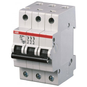 Αυτόματη Ασφάλεια 3P C 16A 3kA SH203T-C16 ABB
