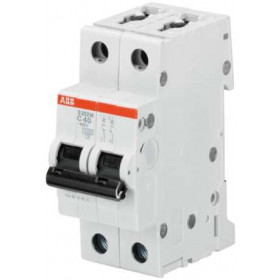 Αυτόματη Ασφάλεια 2P K 50A 10kA S202M-K50 ABB