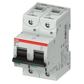 Διακόπτης Ράγας 2P 125A 800V DC S802PV-SD125 ABB