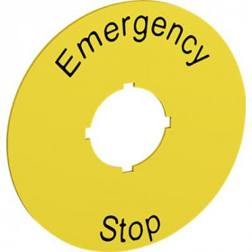 Σήμανση Emergency Stop KTC15-1005 ABB