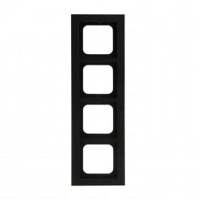 Πλαίσιο 4 Θέσεων Μαύρο 1724-275-500 aXcent ABB