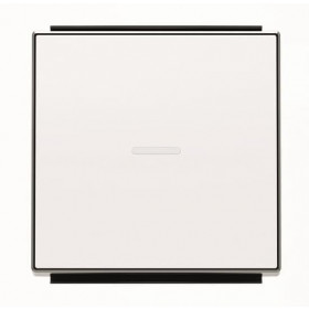 Μετώπη 1 Πλήκτρου Για Φωτεινή Λειτουργία Λευκό Soft 8501.3BL Sky ABB