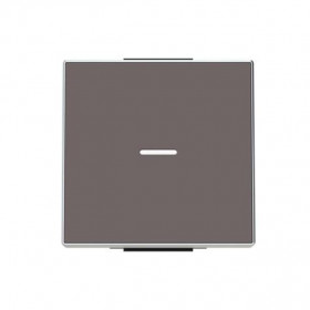 Μετώπη 1 Πλήκτρου Για Φωτεινή Λειτουργία Taupe 8501.3TP Sky ABB