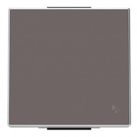 Μετώπη 1 Πλήκτρου Με Σύμβολο Κουδούνι Taupe 8504TP Sky ABB
