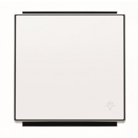 Μετώπη 1 Πλήκτρου Με Σύμβολο Φως Λευκό Soft 8504.2BL Sky ABB