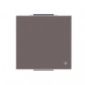 Μετώπη 1 Πλήκτρου Με Σύμβολο Φως Taupe 8504.2TP Sky ABB