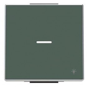 Μετώπη 1 Πλήκτρου Για Φωτεινή Λειτουργία Και Σύμβολο Φως Comodoro 8504.4CM Sky ABB