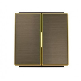 Μετώπη 2 Πλήκτρων Χρυσό 8511OE Sky ABB