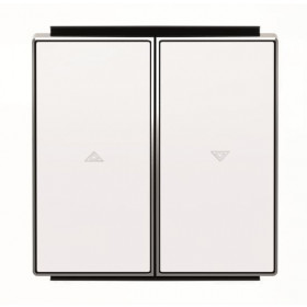 Μετώπη Ρολών Πλήκτρου Λευκό Soft 8544BL Sky ABB