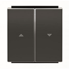 Μετώπη Ρολών Πλήκτρου Μαύρο Soft 8544NS Sky ABB