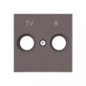 Μετώπη Πρίζας TV-R Taupe 8550TP Sky ABB