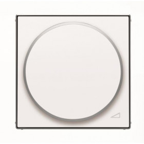 Μετώπη Περιστροφικού Dimmer Λευκό Soft 8560.2BL Sky ABB