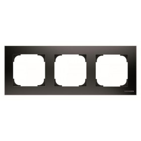 Πλαίσιο 3 Θέσεων Μαύρο Soft 8573NS Sky ABB