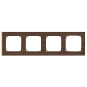 Πλαίσιο 4 Θέσεων Wenge 8574WN Sky ABB
