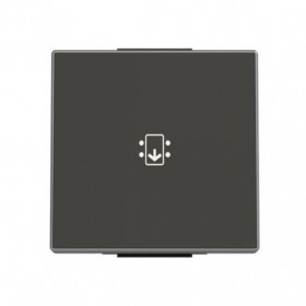 Μετώπη Καρτοδιακόπτη Μαύρο 8514NE Sky ABB