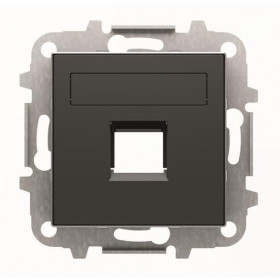 Μετώπη Πρίζας Τηλεφώνου ή Data Μαύρο 8518.1NE Sky ABB