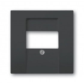 Μετώπη Πρίζας Ηχείων Ή USB Μαύρο Soft 1766-885 BUSCH-JAEGER/ABB