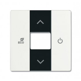 Μετώπη KNX Θερμοστάτη Λευκό Soft CP-RTC-884 Free@home ABB
