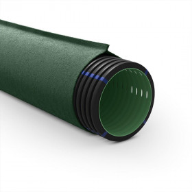 Σωλήνα Αποστράγγισης Ευθεία Φ200 Με Γεούφασμα SN4 GeoDrain ΚΟΥΒΙΔΗΣ