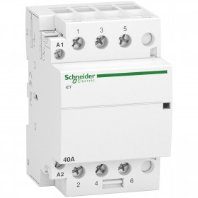 Ρελέ Ισχύος Ράγας 3P 40A 3NO 240VAC A9C20843 SCHNEIDER ELECTRIC
