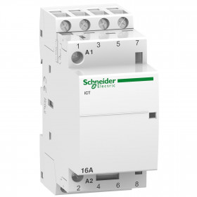 Ρελέ Ισχύος Ράγας 4P 16A 4NO 24VAC A9C22114 SCHNEIDER ELECTRIC